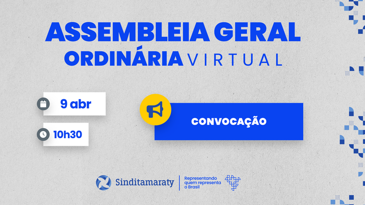 EDITAL Nº 03/2026 - CONVOCAÇÃO DA ASSEMBLEIA GERAL ORDINÁRIA