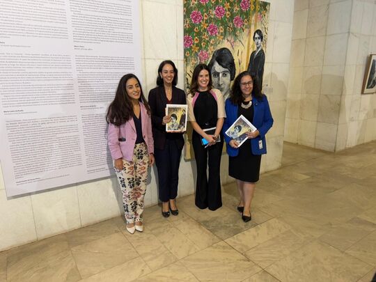 Cerimônia de agradecimento da Exposição “Elas no Itamaraty” reúne servidoras, artistas e entidades no Palácio Itamaraty