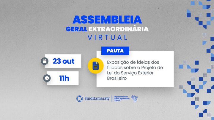 EDITAL Nº 07/2026 - CONVOCAÇÃO DA ASSEMBLEIA GERAL EXTRAORDINÁRIA 