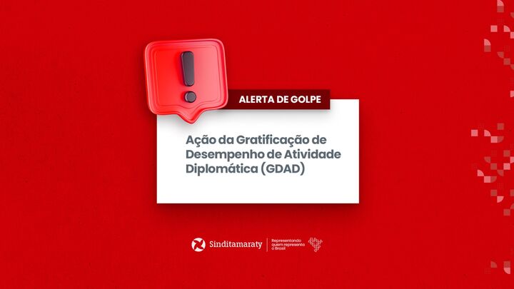 ALERTA DE GOLPE | Ação judicial da GDAD