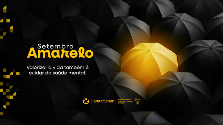 Setembro Amarelo: Sinditamaraty reforça a importância do diálogo e do cuidado com a saúde mental