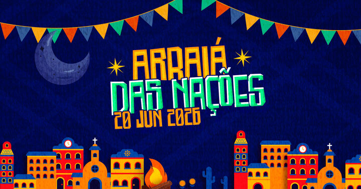 Arraiá das Nações reúne música, tradição e gastronomia junina no dia 20 de junho